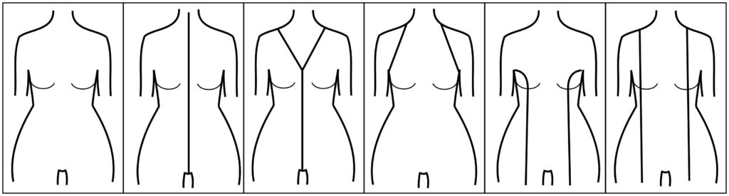 What To Wear - A (pear, triangle) Body Shape And Vertical line placement